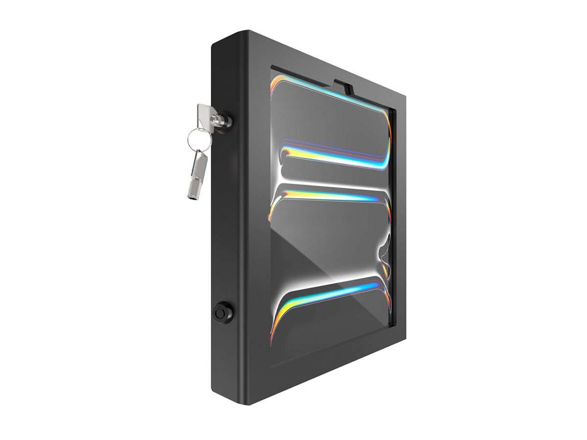 Compulocks iPad Pro M4 13 (2024), Apex Secured Enclosure Wall Mount - Gehäuse - für Tablett - gesichert - verriegelbar - Schwarz, Ansicht 2