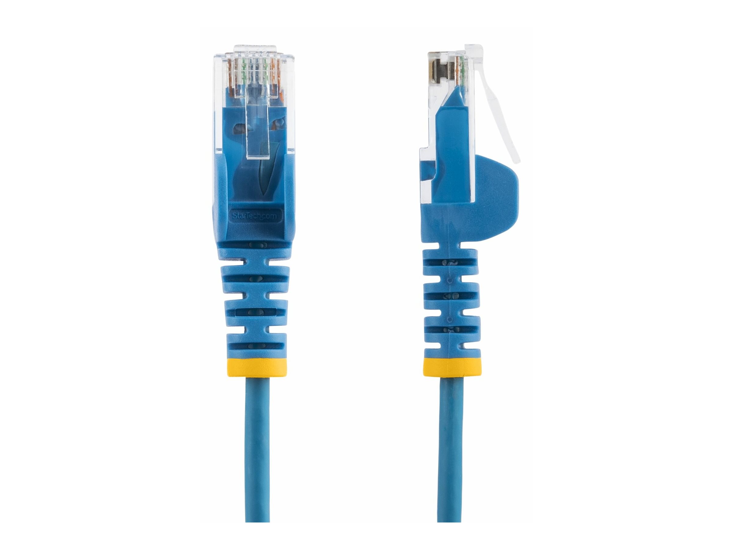 StarTech.com 1.5m Slim LSZH CAT6 Ethernet Cable, 10 Gigabit Snagless RJ45 100W PoE Patch Cord, CAT 6 10GbE UTP Network Cable w/Strain Relief, Blue, ETL, Low Smoke Zero Halogen - Category 6 - 28AWG (N6PAT150CMBLS)