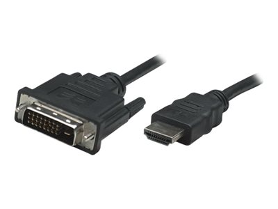 Manhattan HDMI to DVI-D 24+1 Cable, 1m, Male