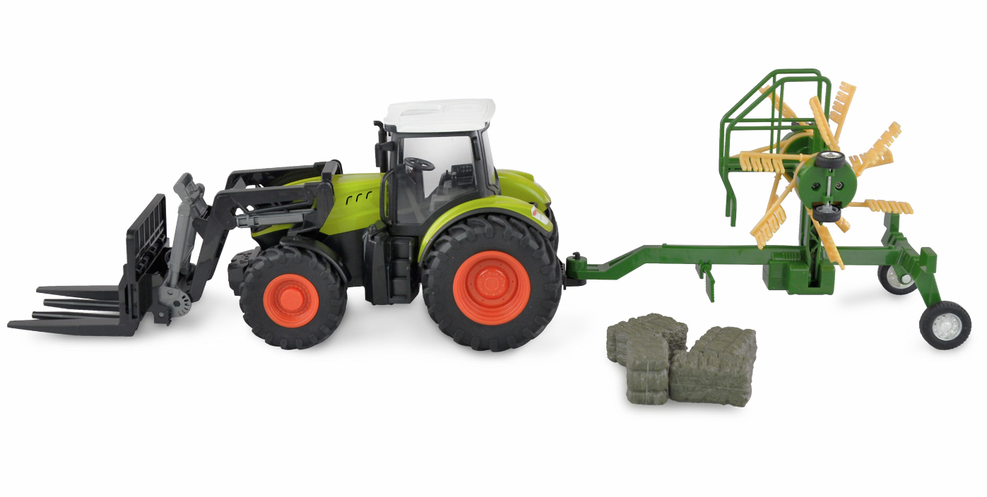 Amewi RC Traktor mit XL-Zubehörpaket LiIon 500mAh gruen/6+, Ansicht 4