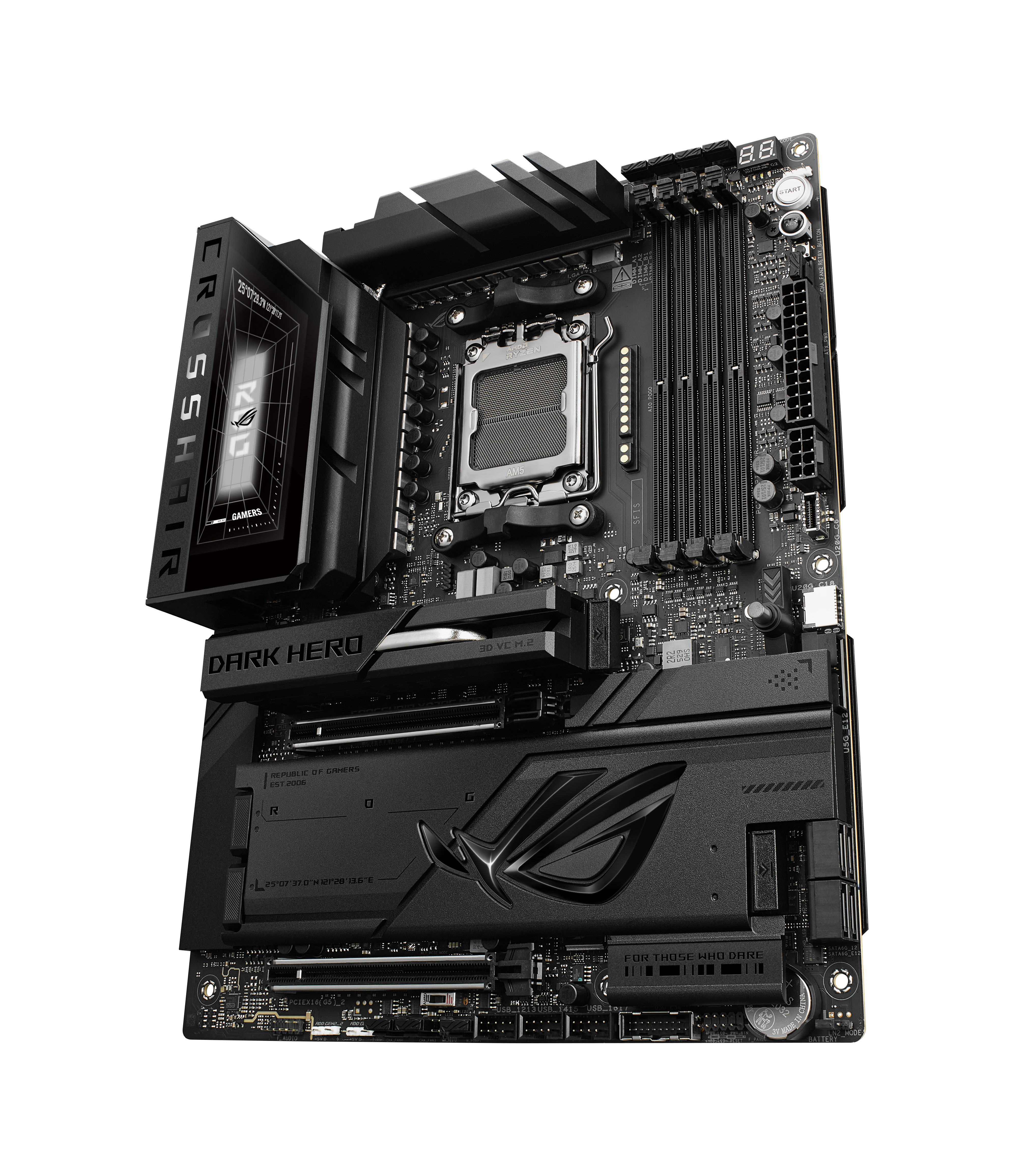 ASUS MB ASUS ROG CROSSHAIR X870E DARK HERO, Ansicht 3
