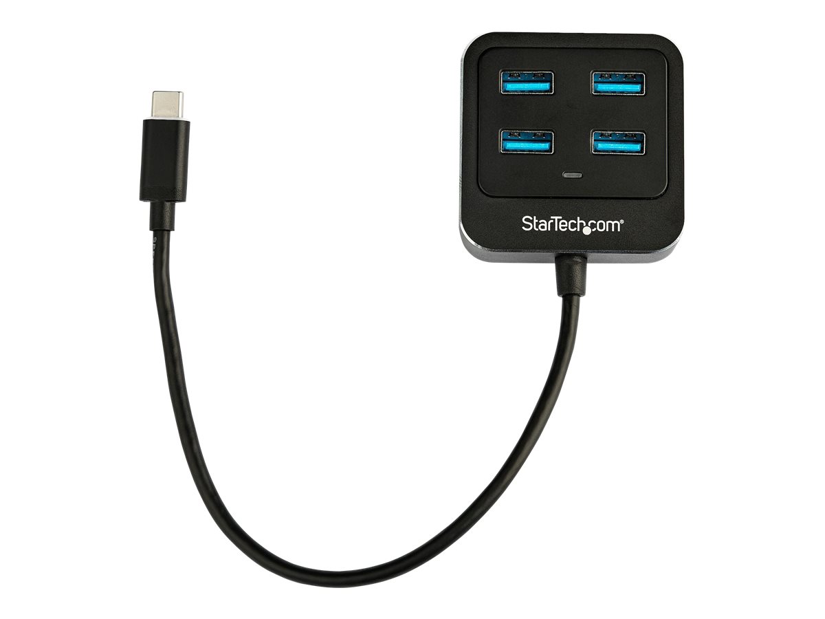 StarTech.com USB-C Hub 4 Port - USB Typ-C/ USB 3.1 Gen 2 Hub (10Gbit/s), Ansicht 4