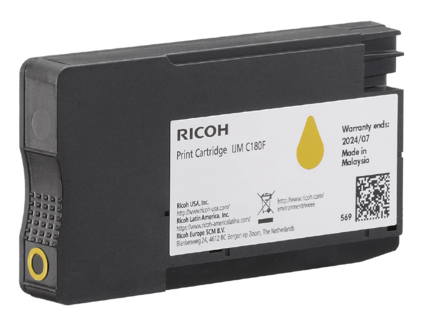 Ricoh Gelb - original - Tonerpatrone, Ansicht 2
