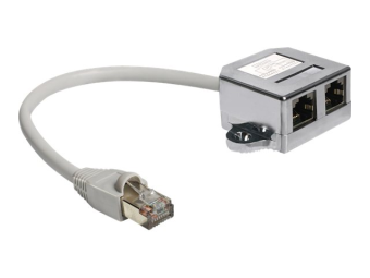 Delock RJ45 Port Doubler - Ethernet 100Base-TX-Splitter - RJ-45 (M)