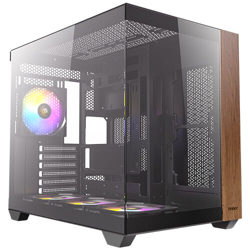 Antec CX800 aRGB Midi-Tower Tempered Glass - wood, Ansicht 3
