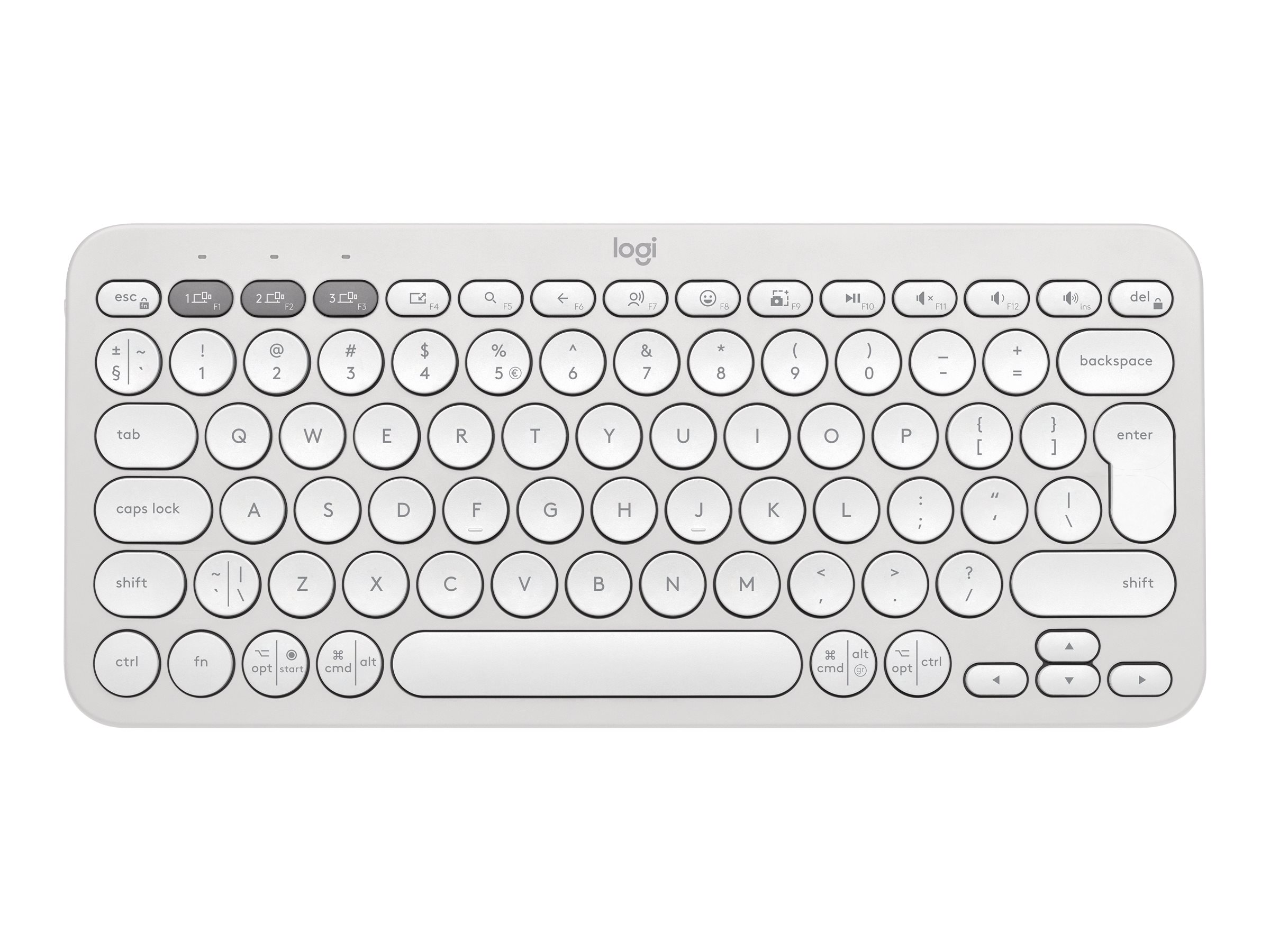 Logitech Pebble Keys 2 K380s - Tastatur - kabellos
