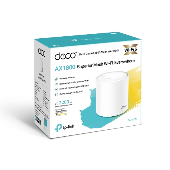 TP-LINK Deco X20 - WLAN-System (Router) - Netz, Ansicht 2
