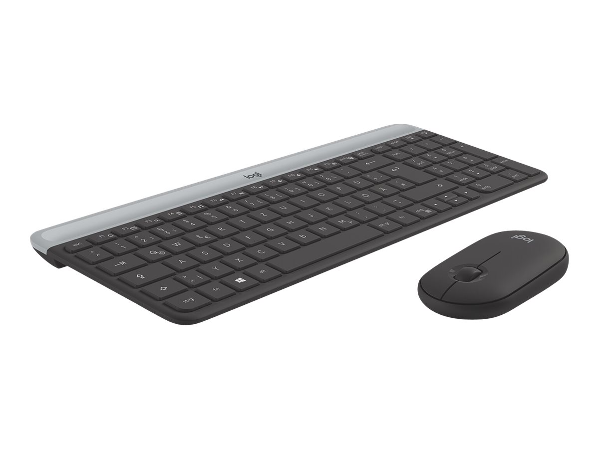 Logitech Slim Wireless Combo MK470 - Tastatur-und-Maus-Set - TL: Deutsch, QWERTZ, Ansicht 5