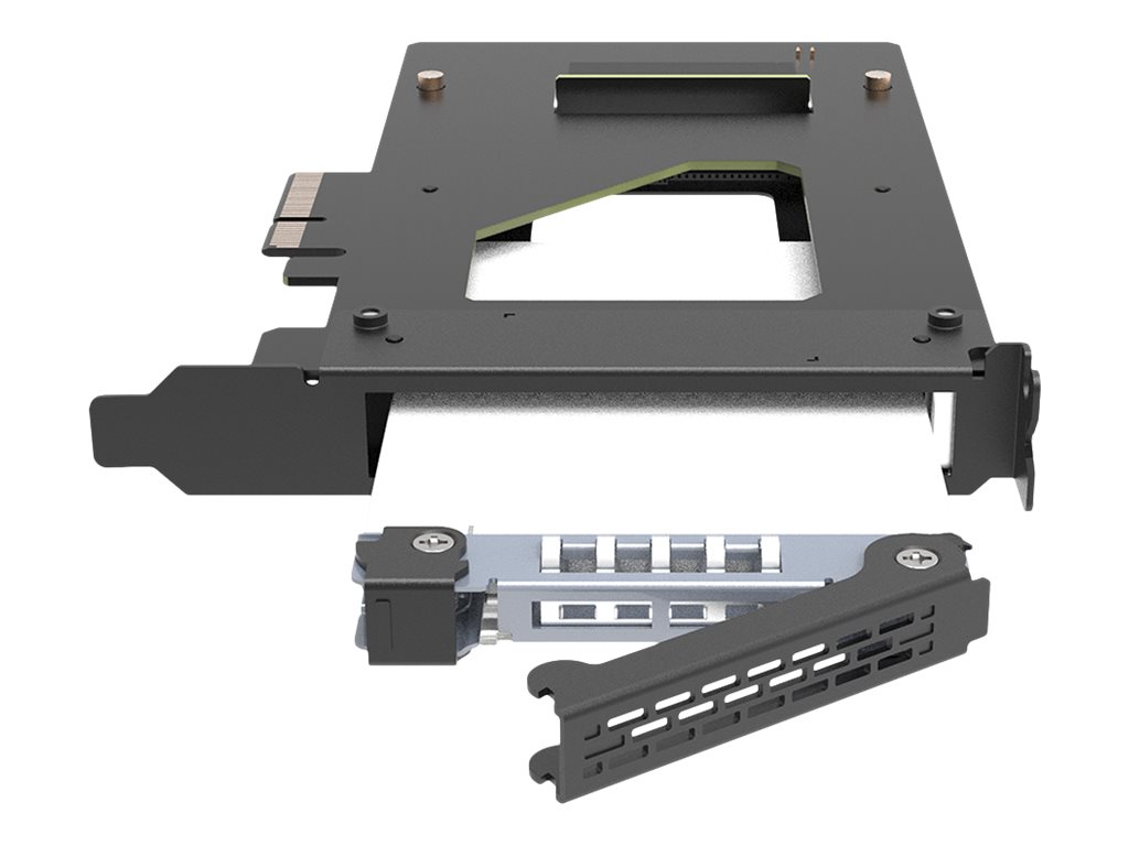 Icy Dock ToughArmor MB111VP-B - Mobiles Speicher-Rack - U.2 / U.3 SSD Mobilrack - 2.5 (6.4 cm), Ansicht 2