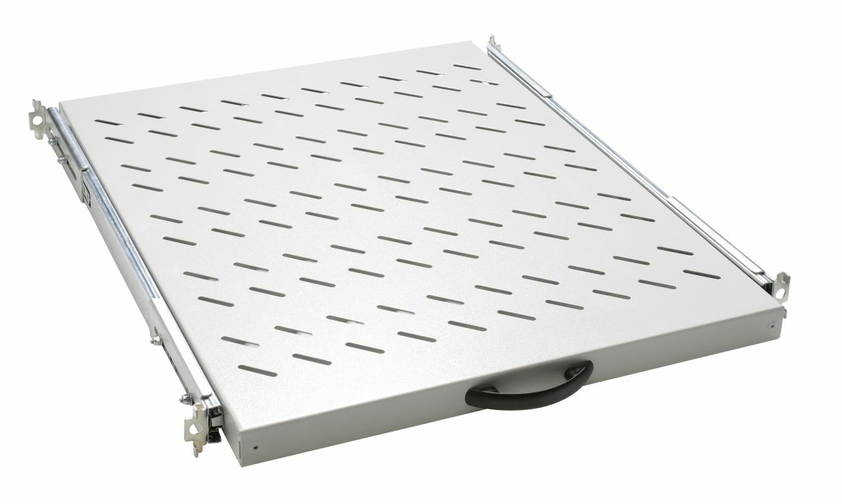 Equip EZVS-19-1-80-G - Rack-Schieberegal - 800 mm - Schrankmontage - Hellgrau - 1U - 48.3 cm (19), Ansicht 3
