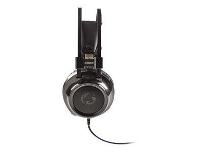 Nedis CWITH Gaming-Headset Over-Ear Vibrationsfeedback LED-Licht 3,5 mm und USB-Anschlüsse