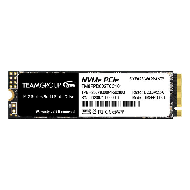 Team Group MP33 PRO - 2000 GB - M.2 - 2100 MB/s, Ansicht 2