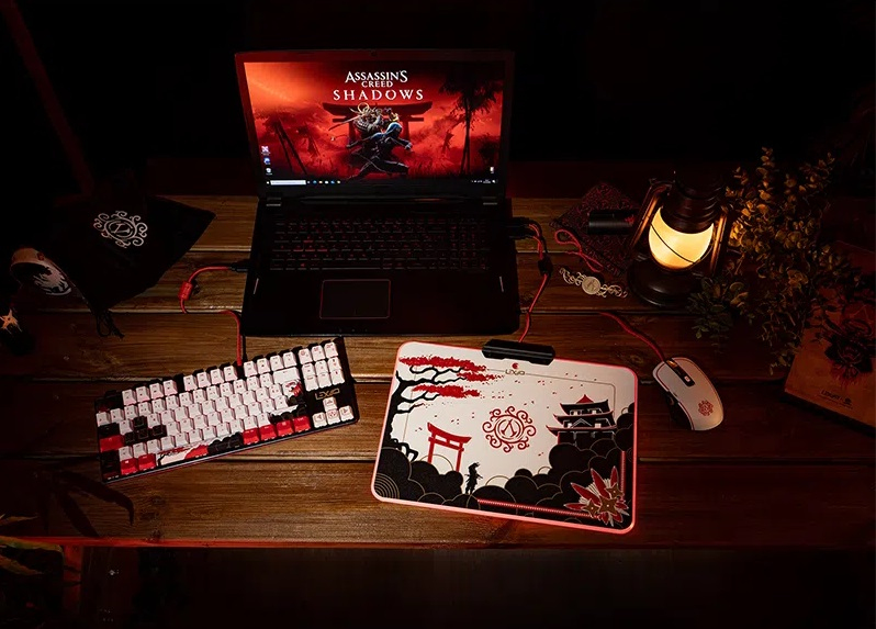 Pixminds Lexip x Ubisoft - Beleuchtetes Mousepad - mikro-texturierte harte Oberfläche, Ansicht 3