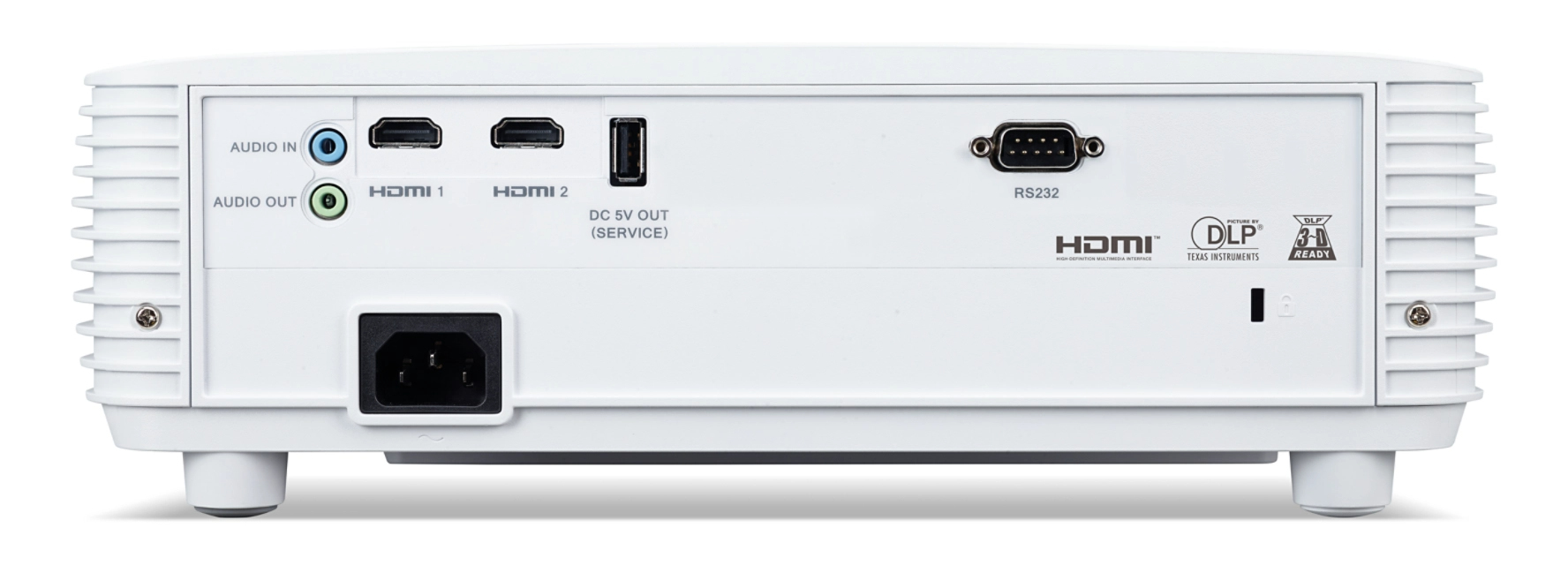 Acer H6542 - DLP-Projektor - tragbar - 3D - 4000 lm - Full HD (1920 x 1080), Ansicht 2