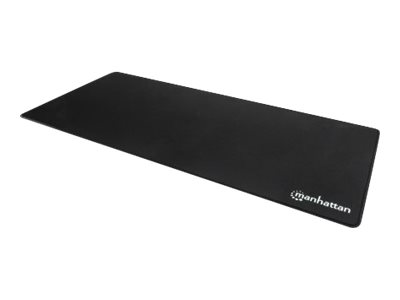 Manhattan XXL Gaming Mousepad Smooth Top Surface Mat, Micro-textured surface for ultra-high precision with optical and laser mice (800x350x3mm), Non Slip Rubber Base, Water Resistant, Stitched Edges, Black, Lifetime Warranty - Mauspad - Größe XXL -...