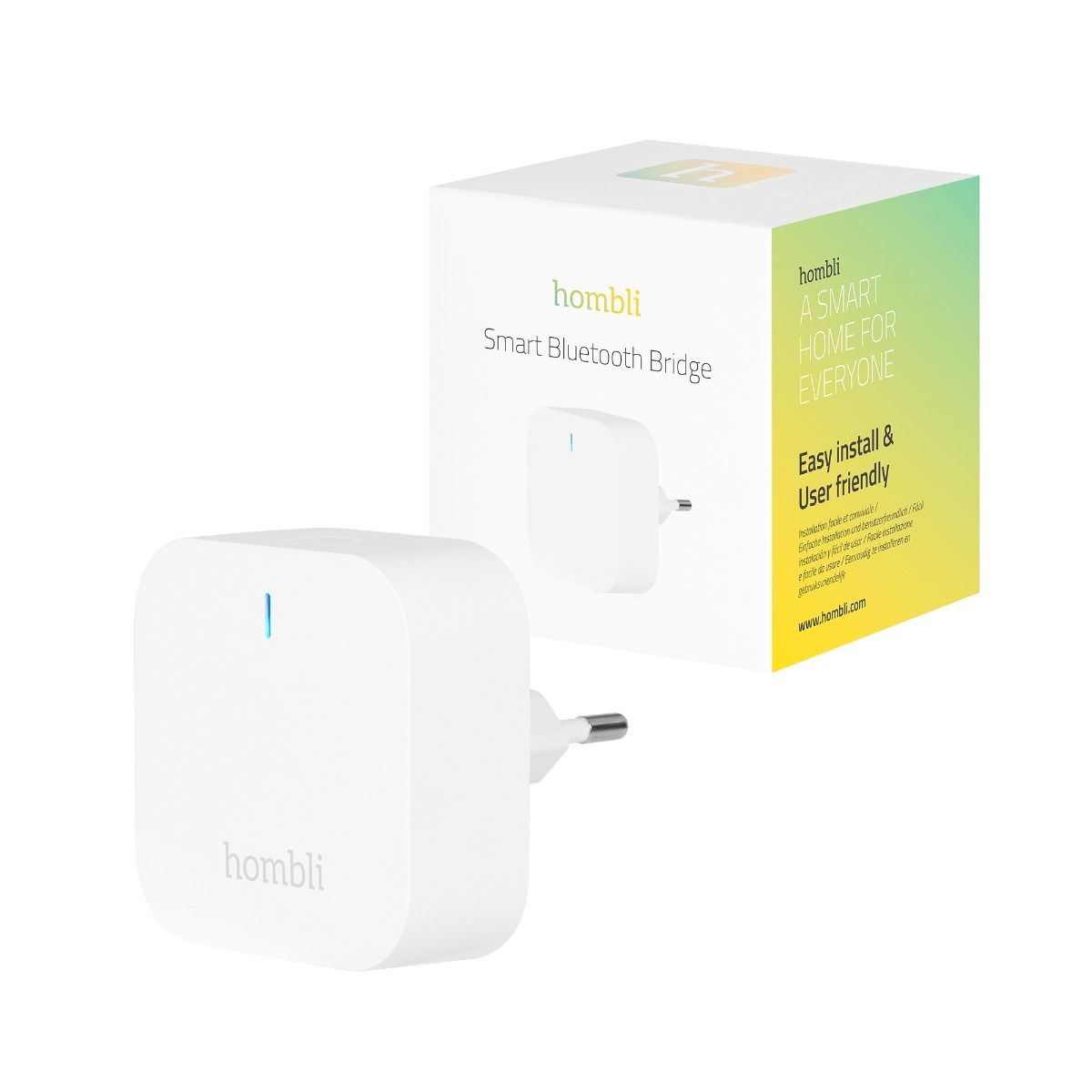 Hombli HBSB-0109 - Netzwerkbrücke - WLAN - Schwarz, Ansicht 4
