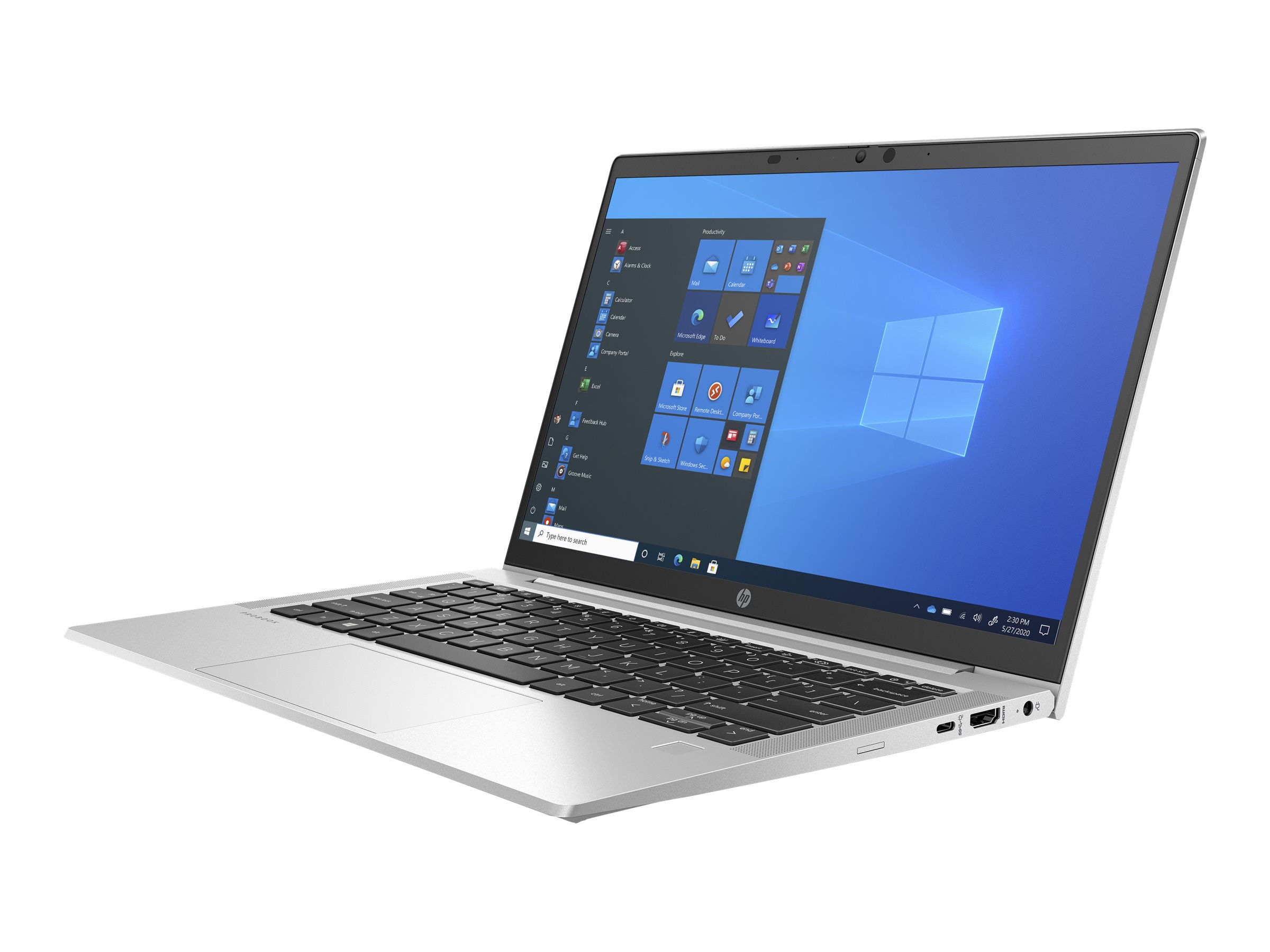 HP ProBook 635 Aero G8 Notebook - AMD Ryzen 3 5400U / 2.6 GHz - Win 10 Pro 64-Bit - Radeon Graphics - 8 GB RAM - 256 GB 