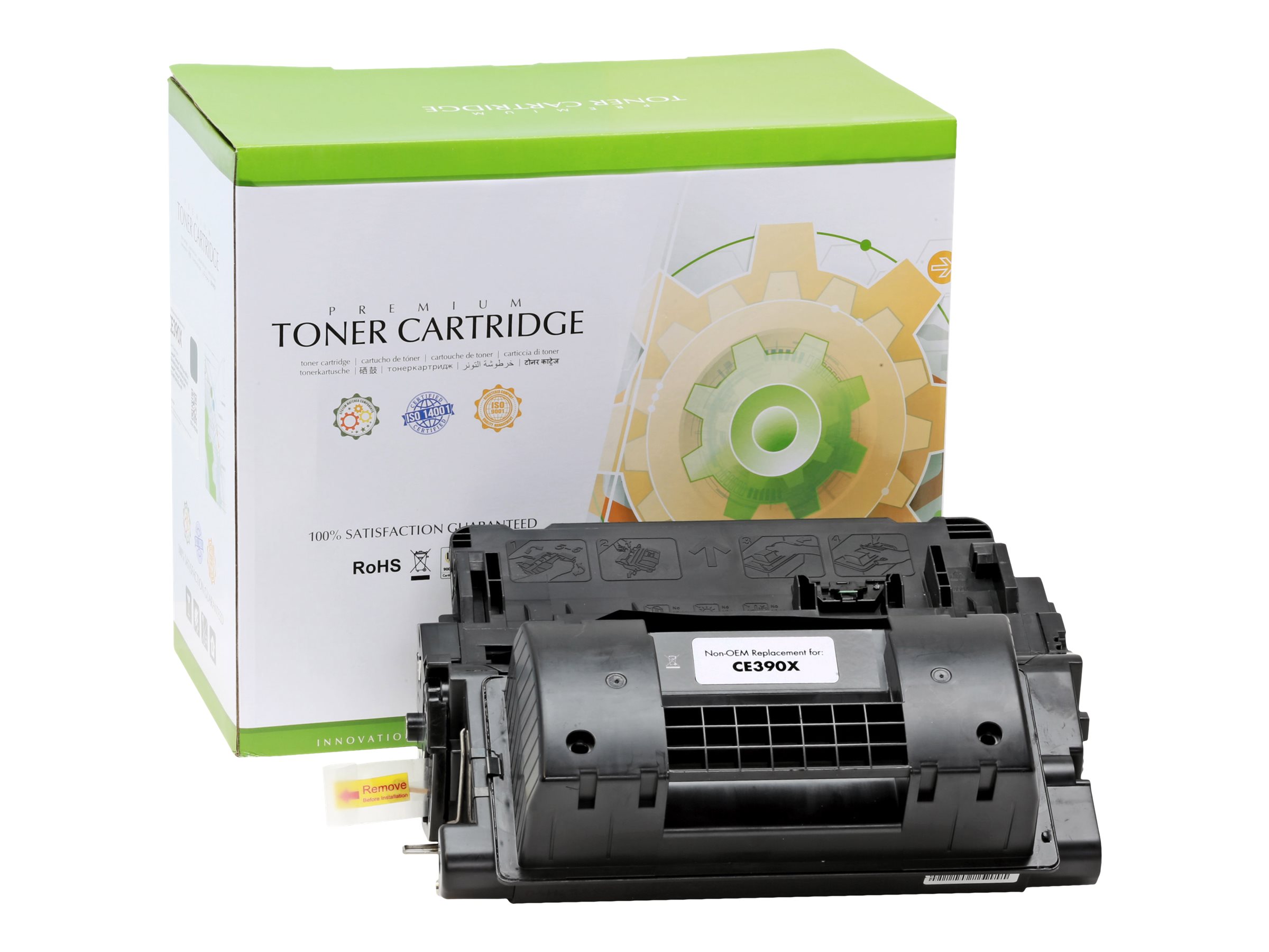 Static Control Schwarz - kompatibel - Tonerpatrone (Alternative zu: HP CE390X)