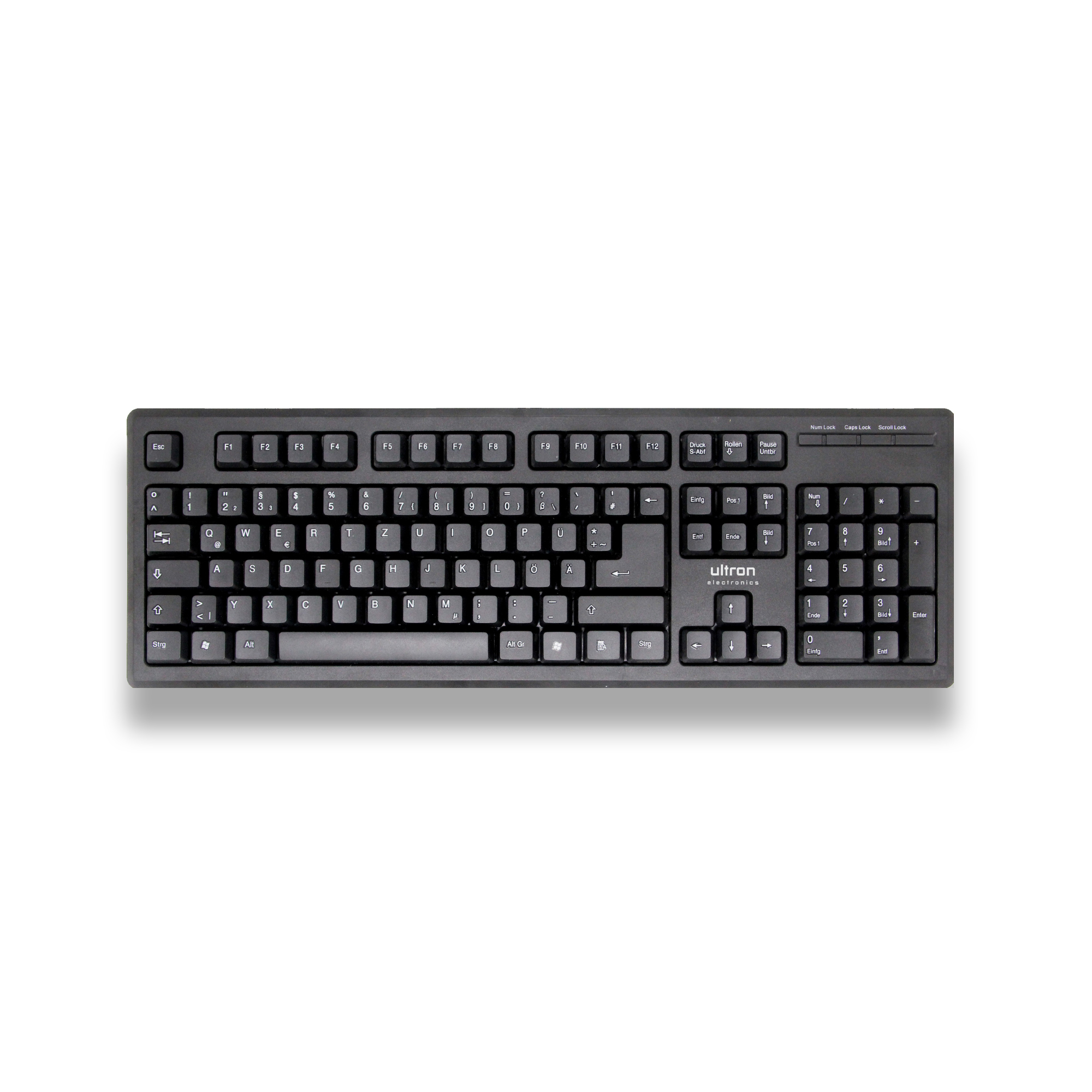Ultron UMC-200 - Tastatur-und-Maus-Set - USB - TL: Deutsch, QWERTZ, Ansicht 2