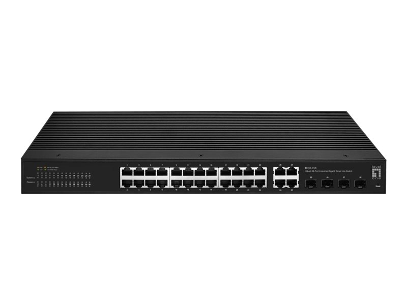 LevelOne Hilbert IGS-2128 - Switch - industriell, leicht, -40 bis 75 °C