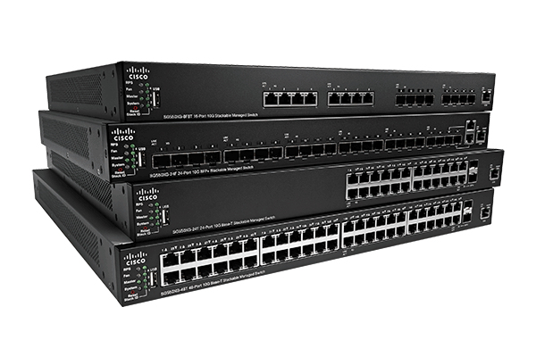 Cisco 550X, Managed, L2/L3, 10G Ethernet (100/1000/10000), 1U