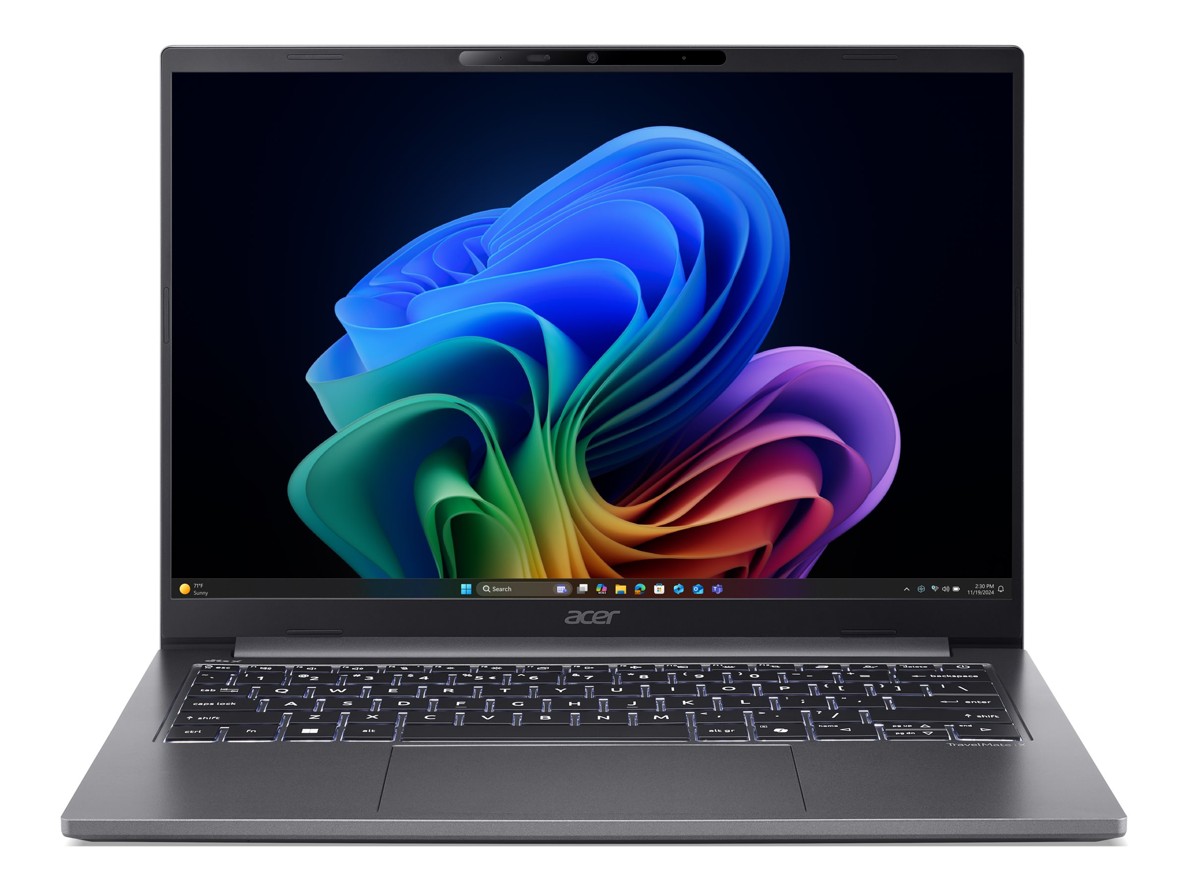 Acer TravelMate X4 14 AI TMX414-51-TCO - Intel Core Ultra 5 228V / 2.1 GHz - Win 11 Pro - Arc Graphics 130V - 32 GB RAM - 512 GB SSD NVMe, QLC - 35.6 cm (14")