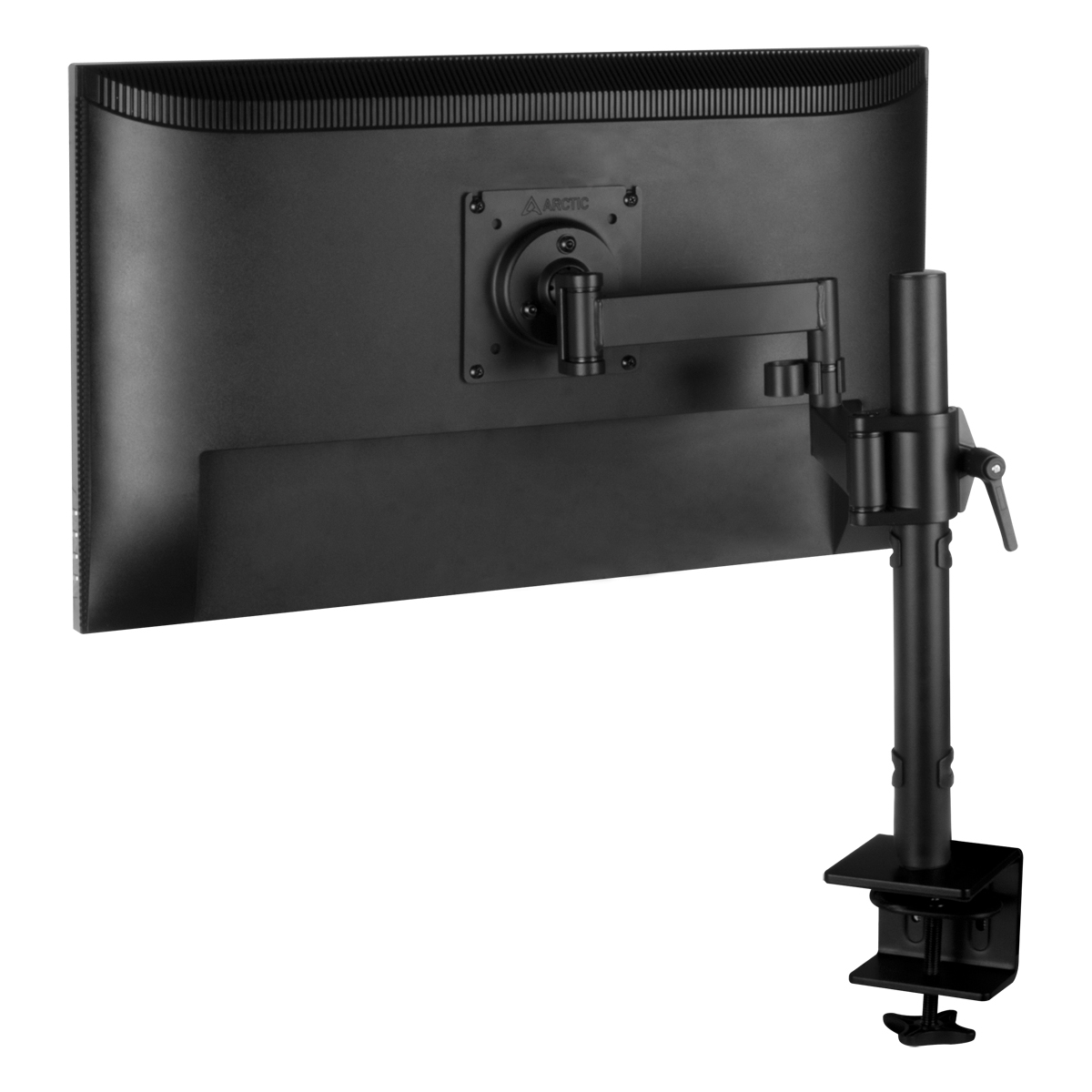 Arctic X1 - Befestigungskit (Gelenkarm, Klammer, VESA-Adapter) - für Monitor - Stahl, Zinklegierung - mattschwarz, Ansicht 2