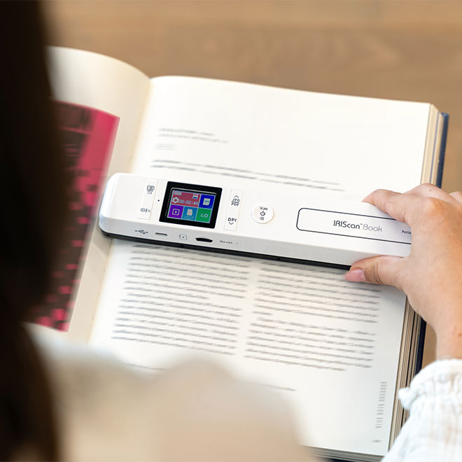 IRIS can Book 7 Mobiler Dokumentenscanner A4, Ansicht 2