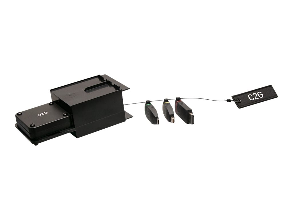 C2G Retractable HDMI Adapter Ring Mounting Box for Crestron Table Boxes