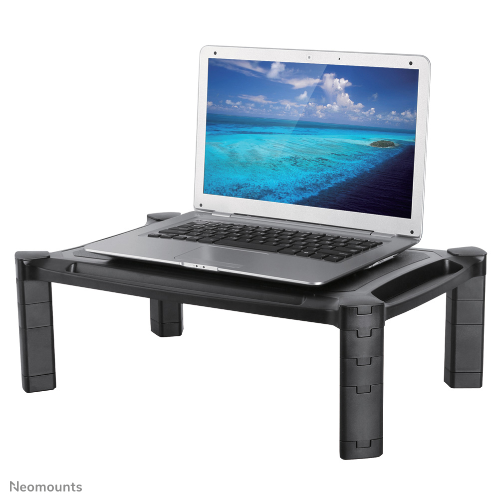 Neomounts NSMONITOR20 - Aufstellung für Monitor/Notebook - Schwarz - Bildschirmgröße: 25.4-81.3 cm (10-32), Ansicht 2