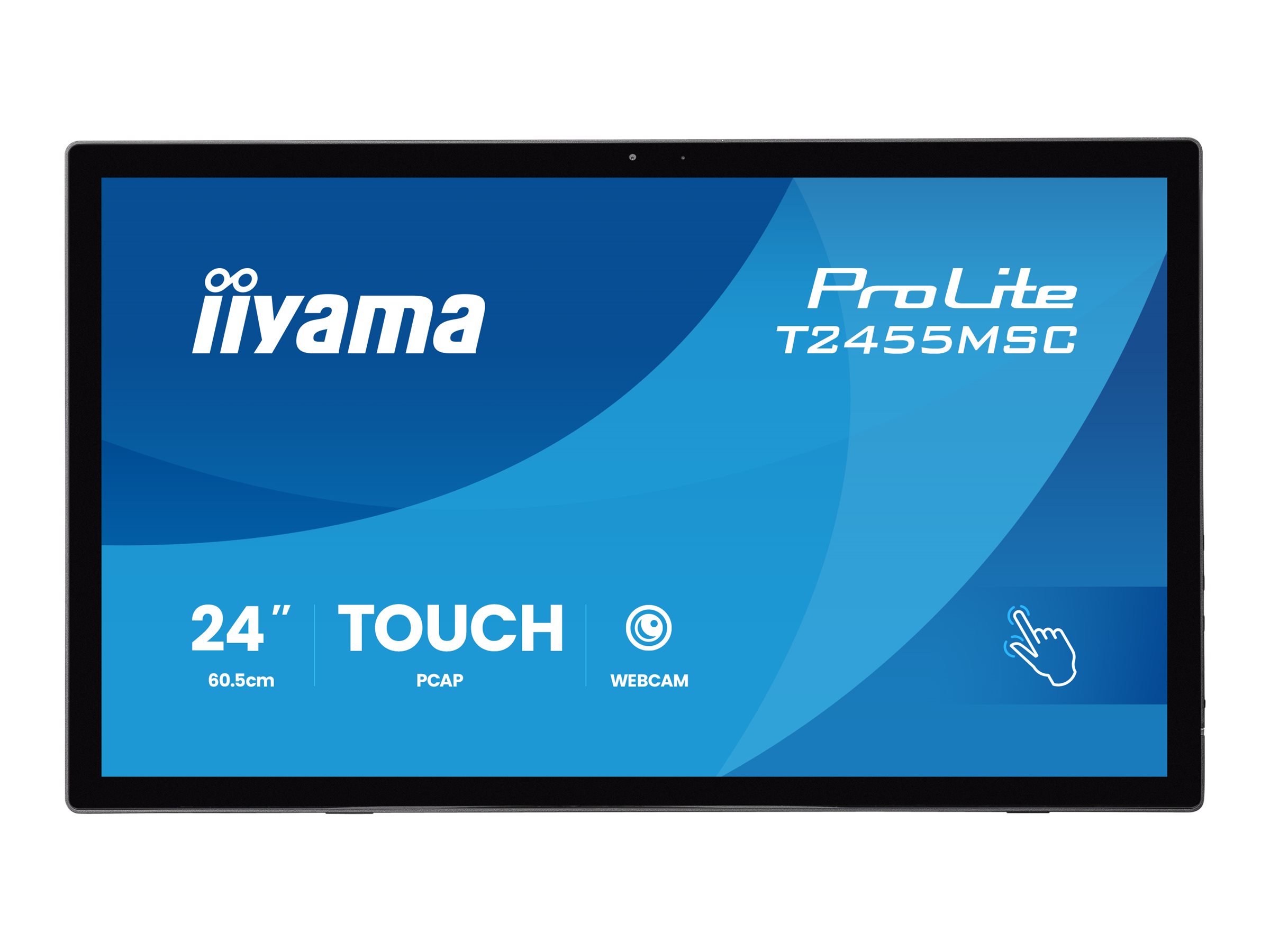 Iiyama ProLite T2455MSC-B2 - LCD-Monitor - 61 cm (24")