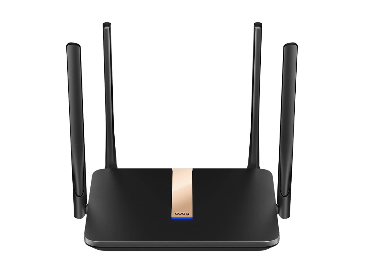 CUDY LT500D - Wi-Fi 5 (802.11ac) - Dual-Band (2,4 GHz/5 GHz) - Eingebauter Ethernet-Anschluss - 4G - Schwarz, Ansicht 4