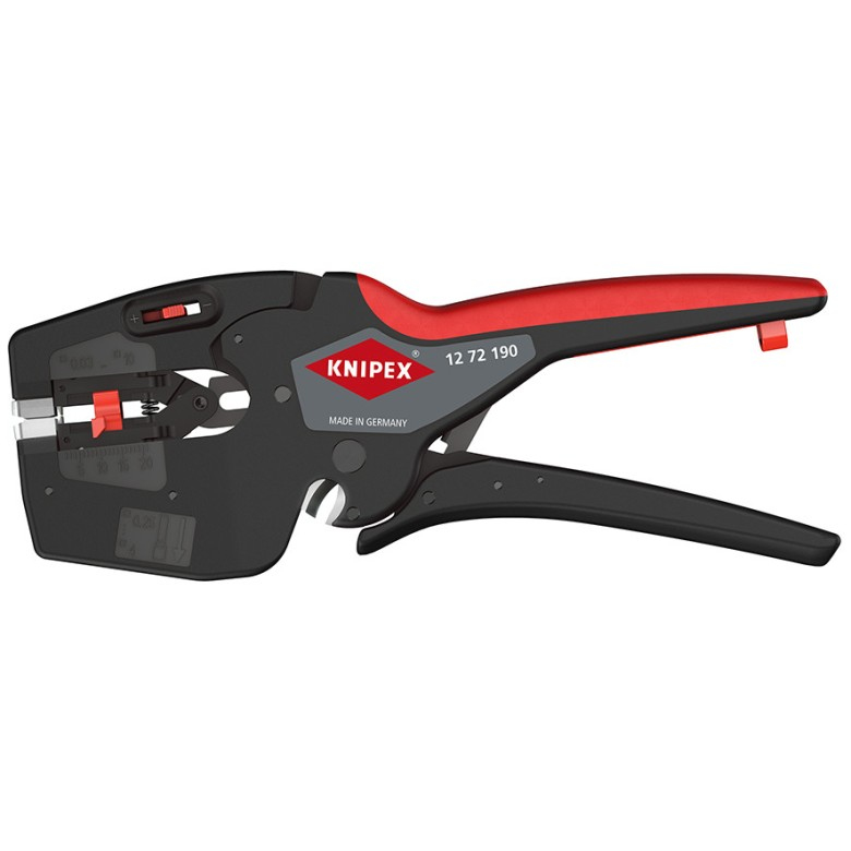 KNIPEX NexStrip - Werkzeug für Crimpen/Schneiden/Abisolieren, Ansicht 2