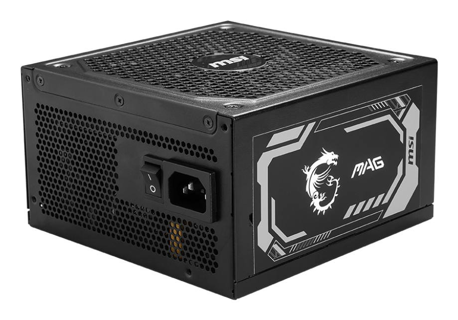 MSI MAG A1250GL PCIE5 1000 Watt ATX3.1 80+ Gold Netzteil PCIe 5.1 135mm Lüfter, Ansicht 3