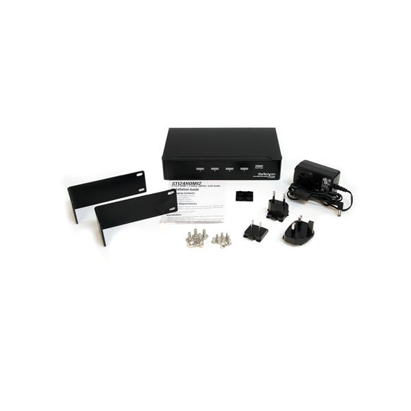 StarTech.com 4 Port High-Speed-HDMI Video Splitter und Signalverstärker, Ansicht 2
