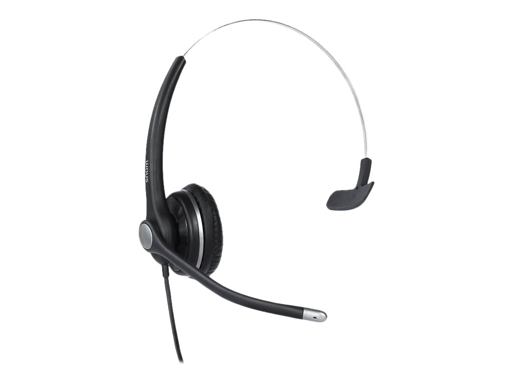 snom A100M - Headset - On-Ear - kabelgebunden - mit snom ACUSB Adapter