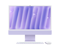 Apple iMac Z1E7 59.62cm Standardglas M4 8C CPU8C GPU16C N.E. SSD Gbit Eth MM MaKey DE Violett