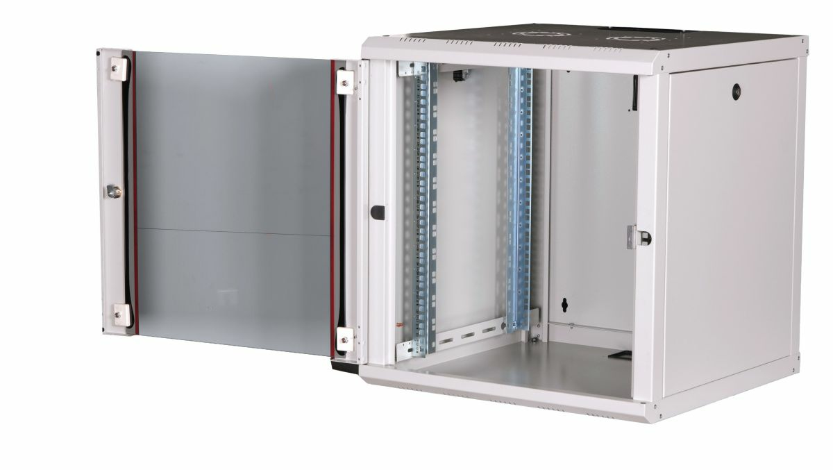 Equip Serverschrank 19 600x600mm Glastür grau - Rack, Ansicht 4