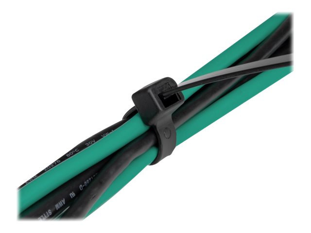 Delock Kabelbinder - UV-beständig - 1.22 m - Schwarz (Packung mit 10), Ansicht 2