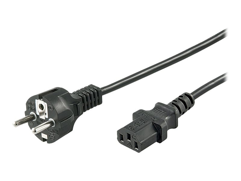 Goobay Power Cable CEE77 to C13. Black. 2.0m (50098)