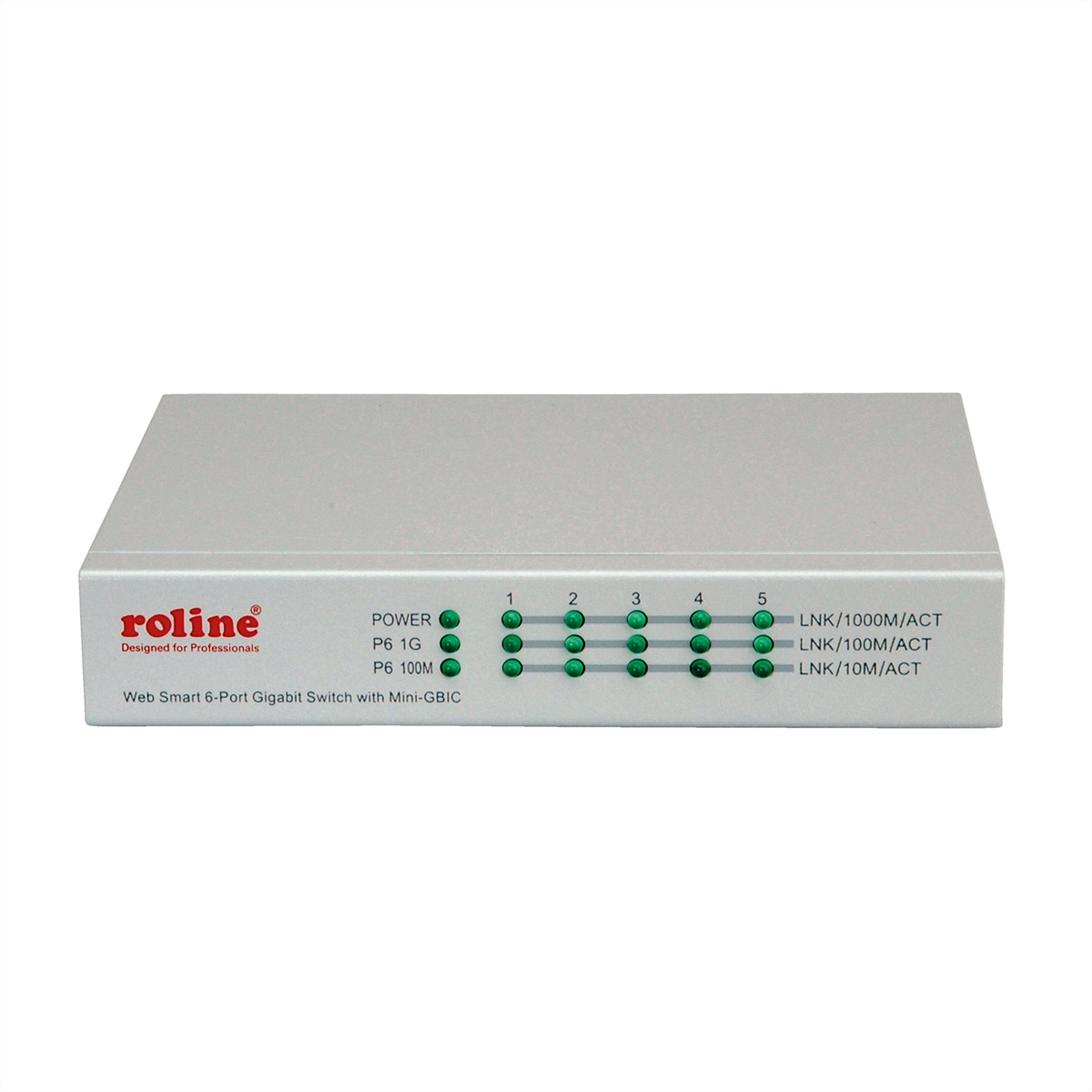 ROLINE 21.14.3523 - Managed -/1000 - Vollduplex - Switch - Glasfaser (LWL)