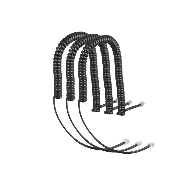 Auerswald Spiralkabel-3er-Set COMfortel-Handset, Ansicht 2