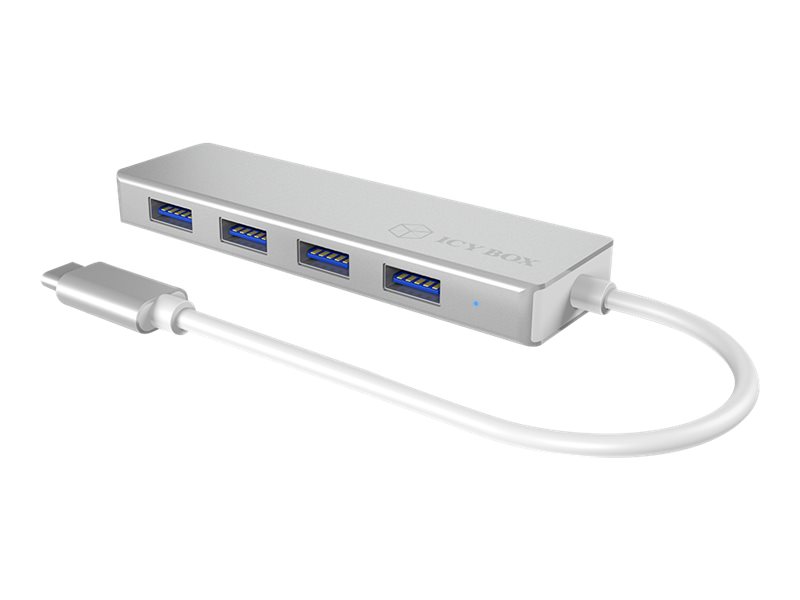 ICY BOX IB-HUB1425-C3 - Hub - 4 x SuperSpeed USB 3.0, Ansicht 2