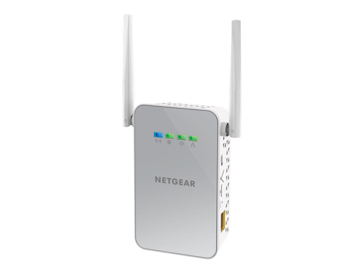Netgear Powerline PLW1000 - Powerline Adapterkit 1GbE, HomePlug AV (HPAV)