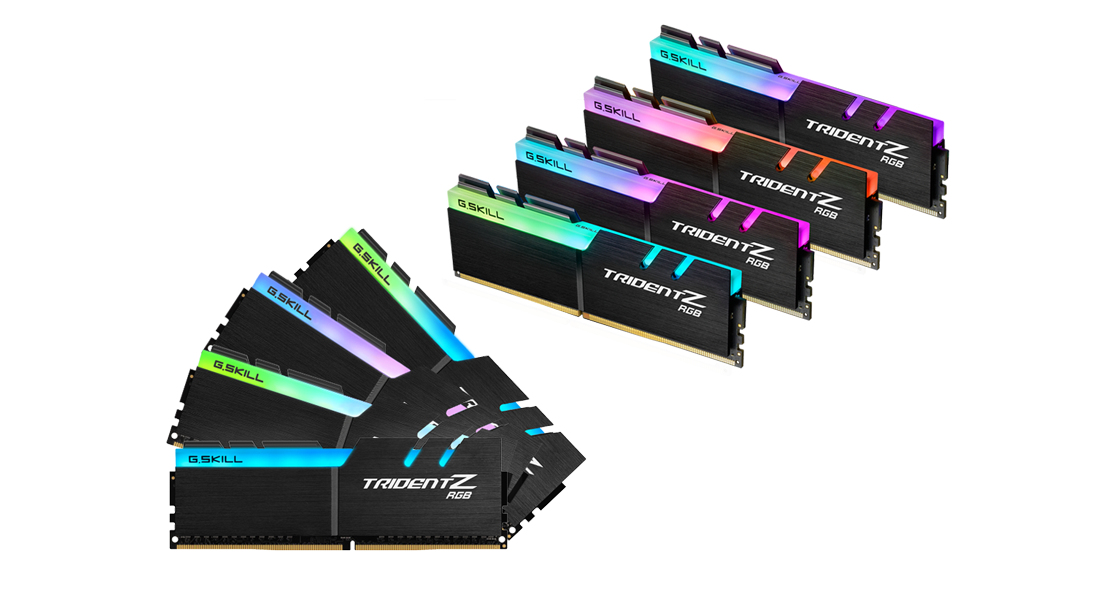 G.Skill TridentZ RGB Series - DDR4 - Kit - 256 GB: 8 x 32 GB