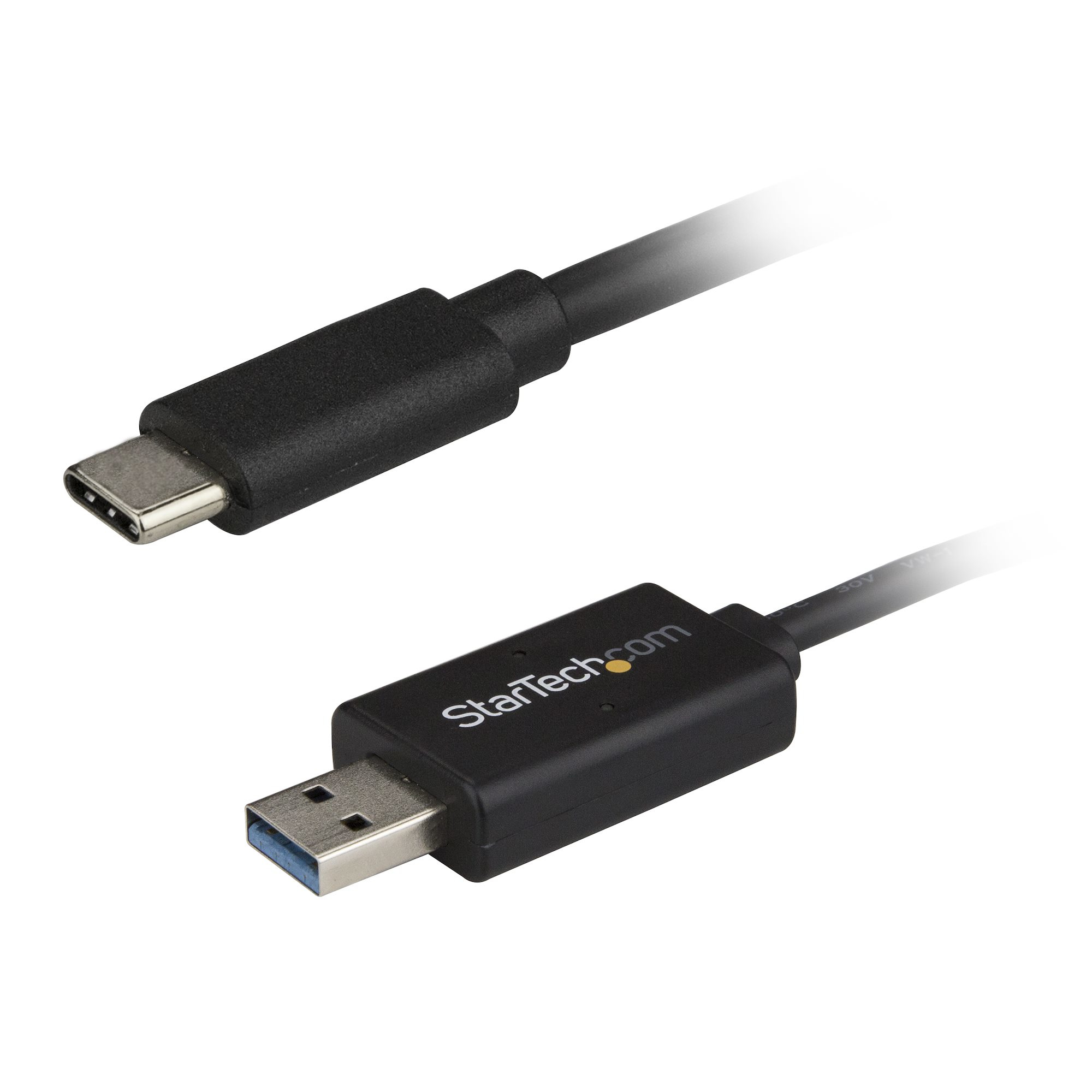 StarTech.com USB-C auf USB 3.0 Datenübertragungskabel für Mac und Windows, 2m, 2 m, USB A, USB C, USB 3.2 Gen 1 (3.1 Gen 1), 5 Gbit/s, Schwarz