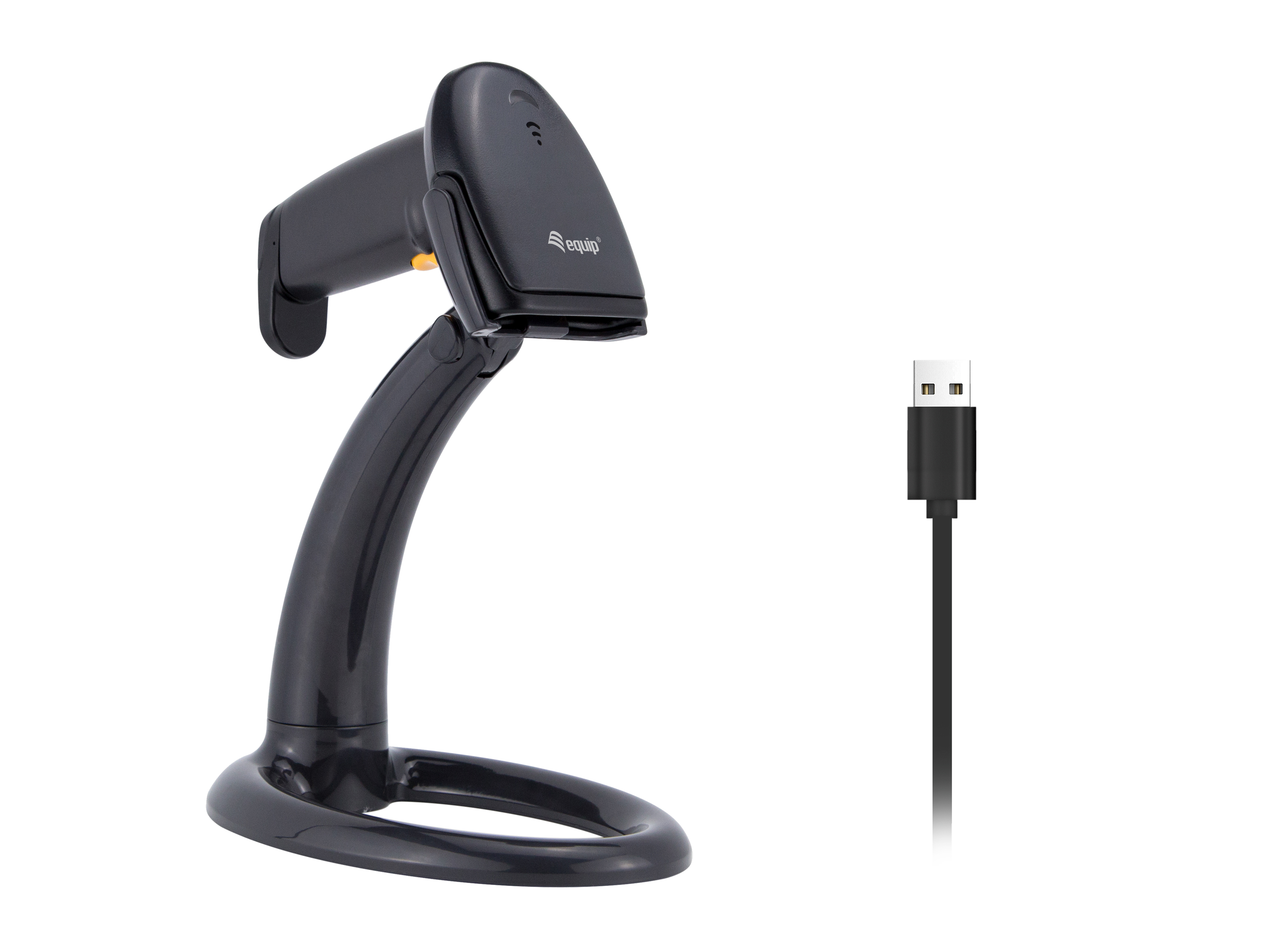Equip Barcode Handscanner CCD Kabel USB schwarz, Ansicht 4