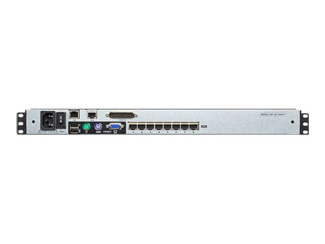 ATEN ALTUSEN KL1508AiN - KVM-Konsole mit KVM-Switch - 8 Anschlüsse - PS2 USB - German QWERTZ - 48.3 cm (19)
