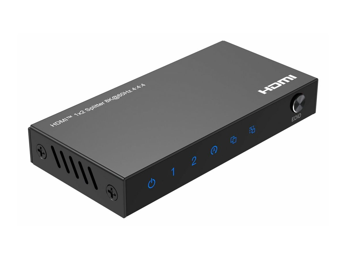 MicroConnect 8Ka60Hz HDMI Splitter 1x2 4 4 4 MC-HDMISPLITTER0102-8K, Ansicht 4