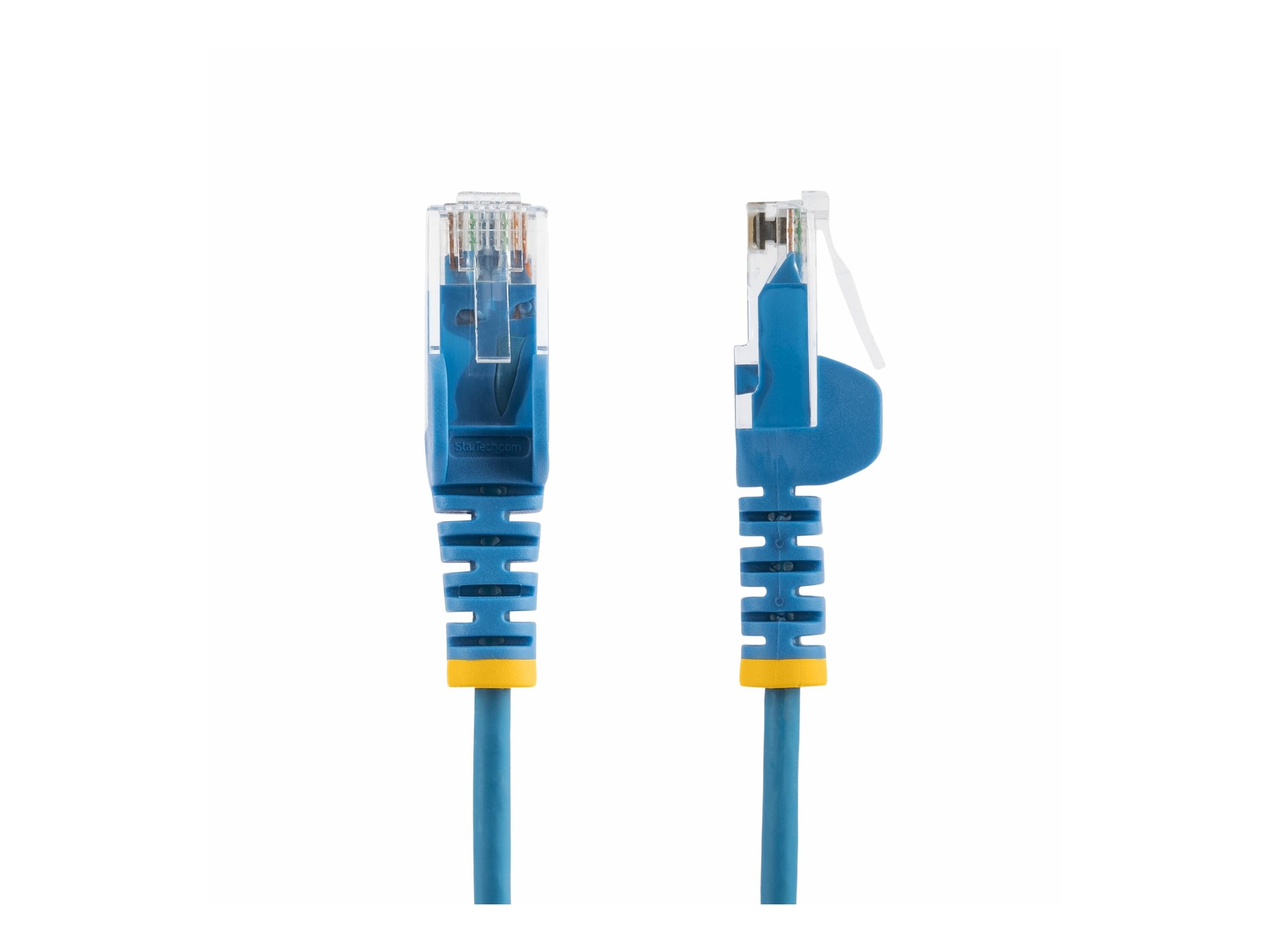 StarTech.com 10m Blue Slim CAT6 Ethernet Cable, Snagless, 28AWG, LSZH - Patch-Kabel - RJ-45 (M), Ansicht 3
